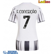 Juventus Francisco Conceicao #7 Replica Home Shirt Ladies 2025-26 Short Sleeve